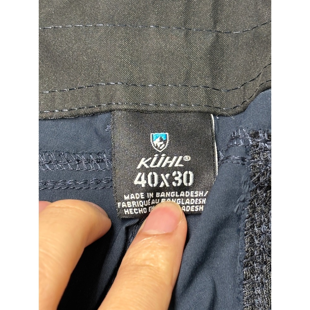 Kuhl Renegade Mens 40x30 Navy Blue Technical Hiking Pants 5603 Duralux - Picture 4 of 13